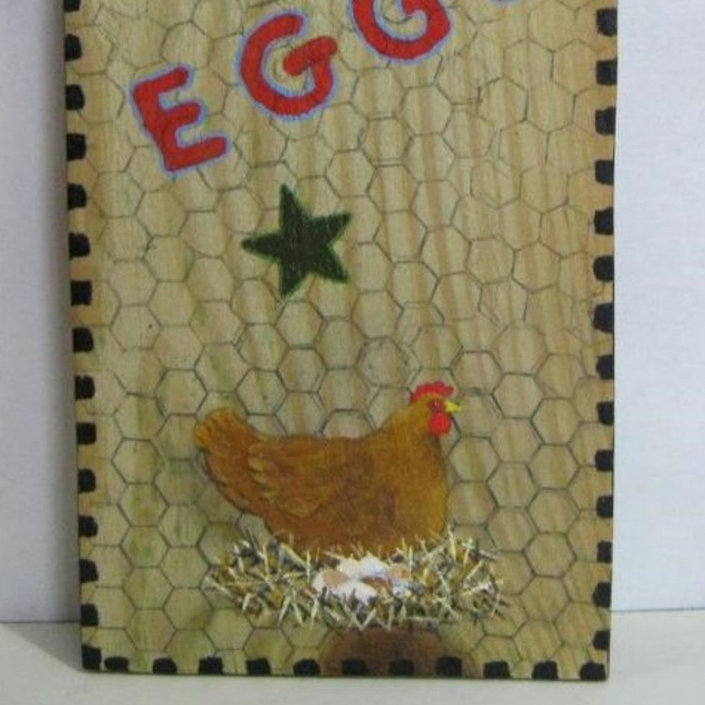 wooden sign